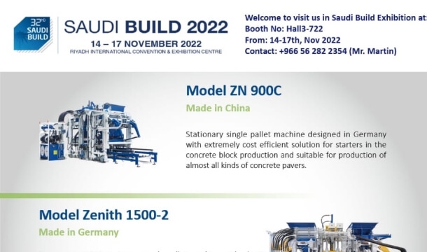 Tógfaidh QGM Block Machine san Araib 2022