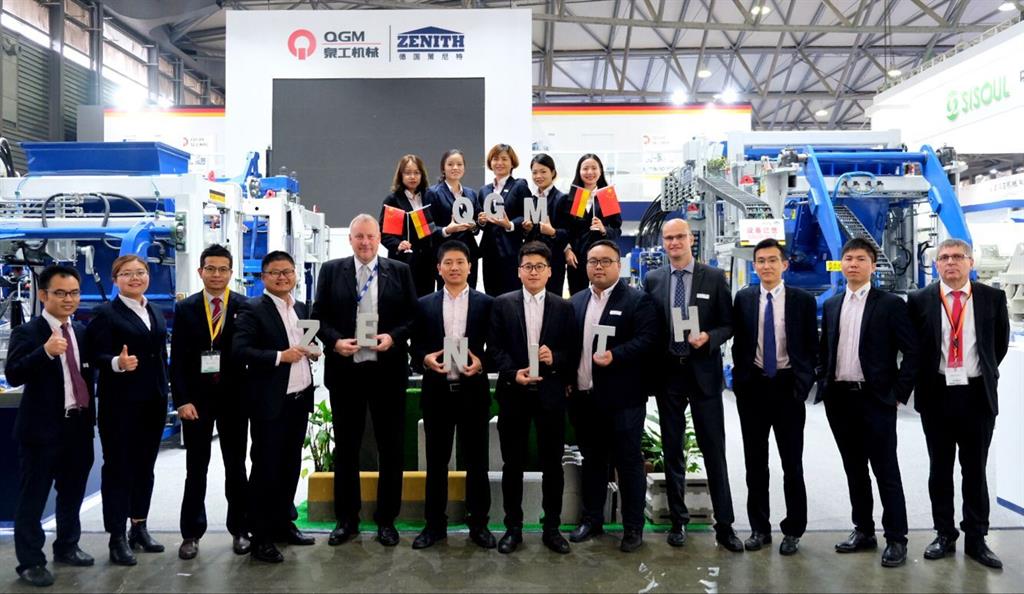 Céim amháin níos airde, Léim Eile! Faigheann QGM Group deireadh foirfe i 2018 Bauma China Fair